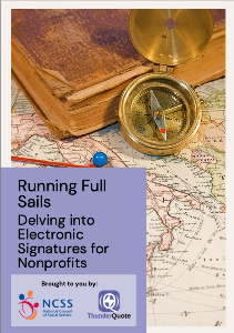 Running Full Sails: Delving into Electronic Signatures for Nonprofits